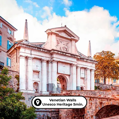 Apartmán 2' Citta Alta - Loft Moderno In Borgo Storico