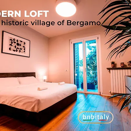 Apartment 2' Citta Alta - Loft Moderno In Borgo Storico Bergamo